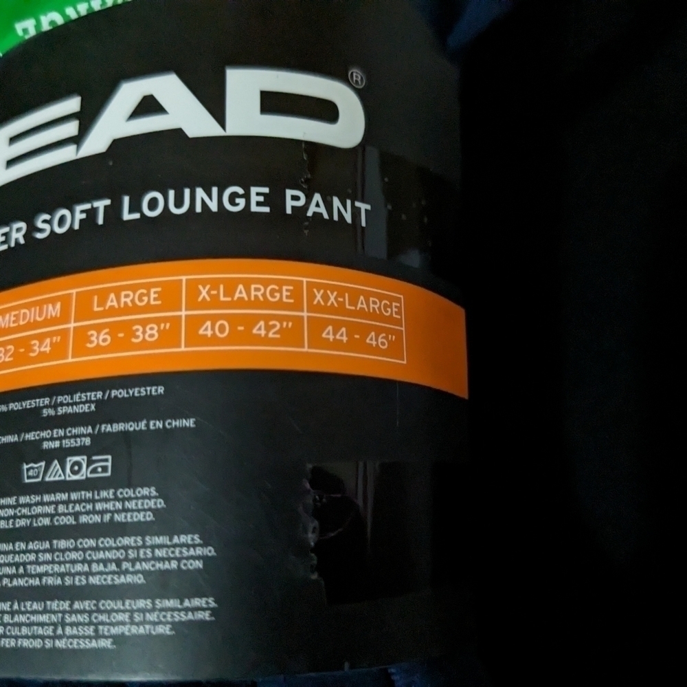 Head Men's super soft lounge pants XL - Picture 4 of 8